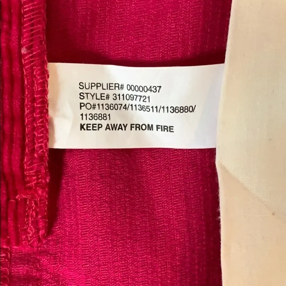 Ralph Lauren 4/4T Fuschia Corduroy Mini Skirt